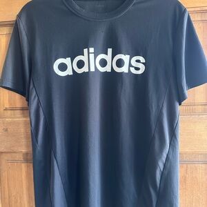 Adidas Men's Black Mesh Shirt
